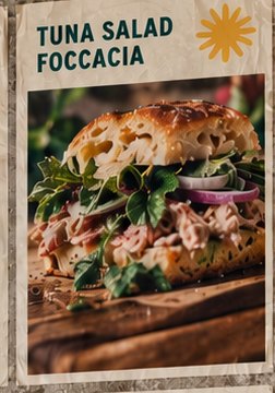 Poster: Tuna salad focaccia